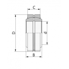 Підшипник  ШСП-40 (GE 40 ES)