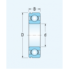 Підшипник 50306 (6306 N)