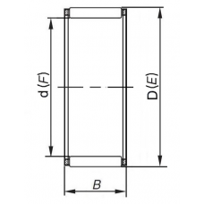 Підшипник 64907 (K32Х52Х49)