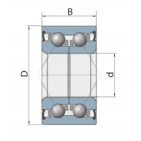 Подшипник 256908 (DAC37720037)