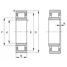  Подшипник NJ 2207 E TVP2