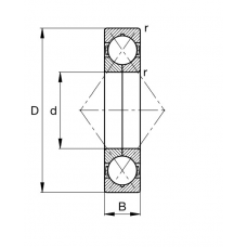 Підшипник  QJ 206 MPA