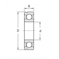 Підшипник 6314 N C3