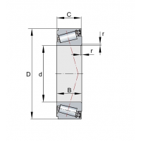 Підшипник JK0S 060