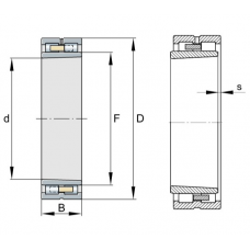 Підшипник NNU 4940 S-K-M-SP