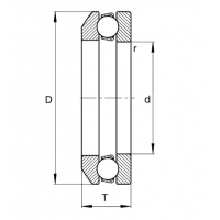 Підшипник  53203