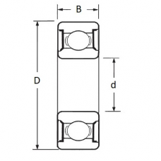 Підшипник  6209 2RS