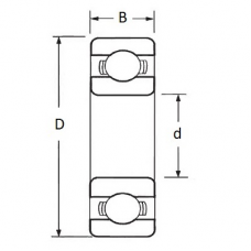 Підшипник  6209