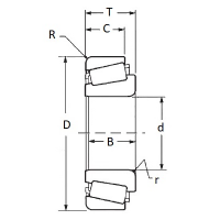Підшипник 32316