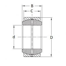 Підшипник GE 20 ES