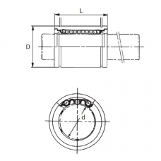 Підшипник LM 12 UU