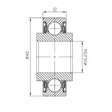 Підшипник 203 KRR2