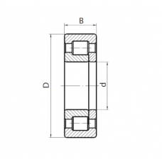 Підшипник 102309 М