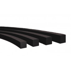 Шнур АМС (атмосферо маслостійкий) гумовий квадратний ТУ-У 22.1-00152135-156