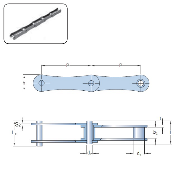 Ланцюг PHC 2060x5 mtr (SKF)