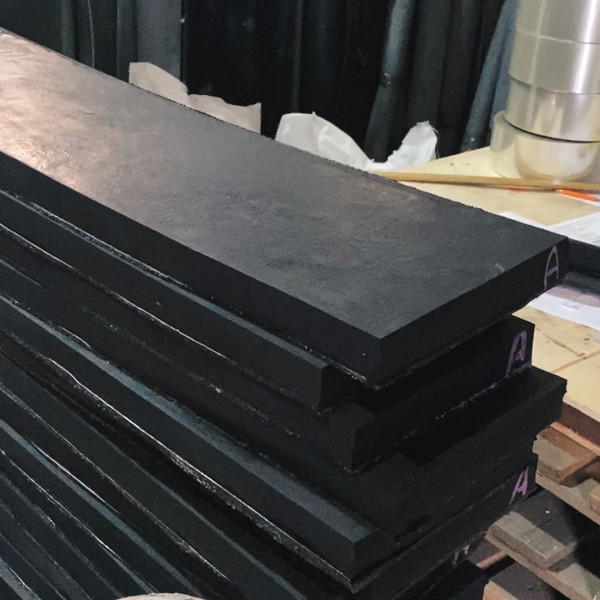 Резина для снегоуборочной техники (резина для отвалов снега)