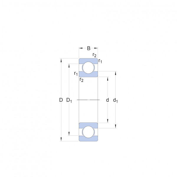 Подшипник 416 (6416) EXL