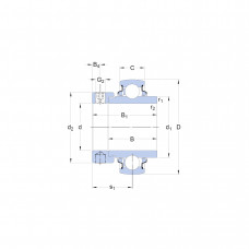 Подшипник YELAG205-100 SKF