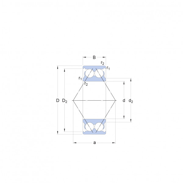 Подшипник 3307 ATN9 SKF