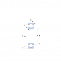 Подшипник 80300 (6300 ZZ) ЕXL
