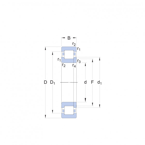Подшипник 92206 (NUP206) EXL