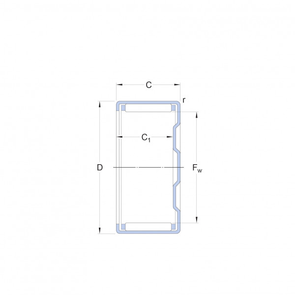 Підшипник BK 2526 SKF