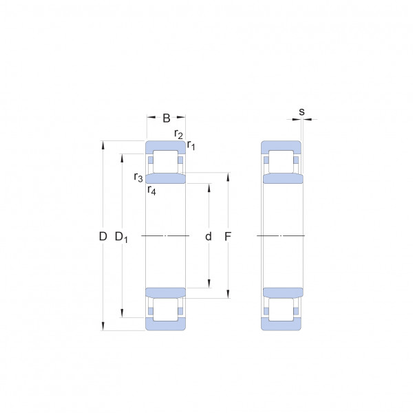 Підшипник NU 207 ECP SKF