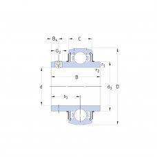 Підшипник UC308 SKF