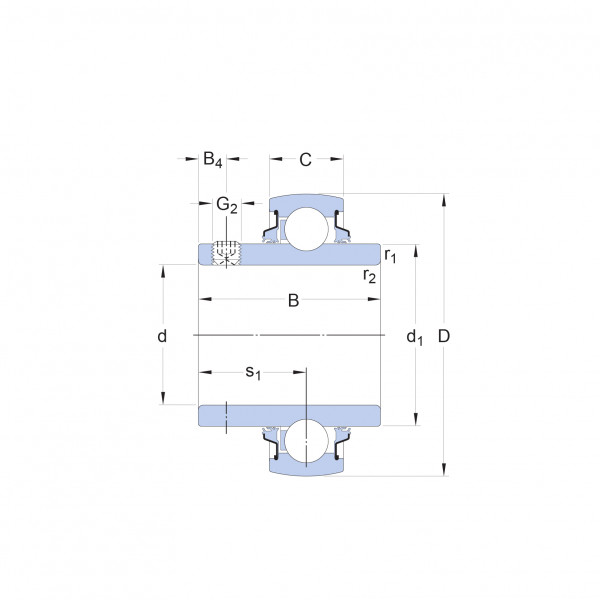 Підшипник YAR209 2DW/AG (UC209) SKF