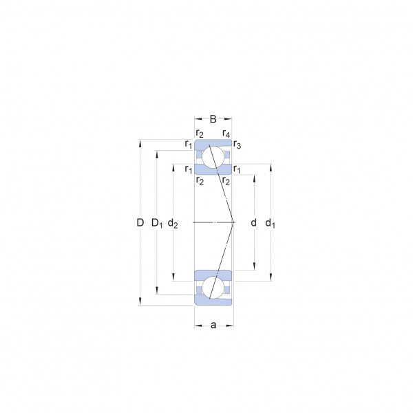Підшипник 7014 CDGB/P4A SKF
