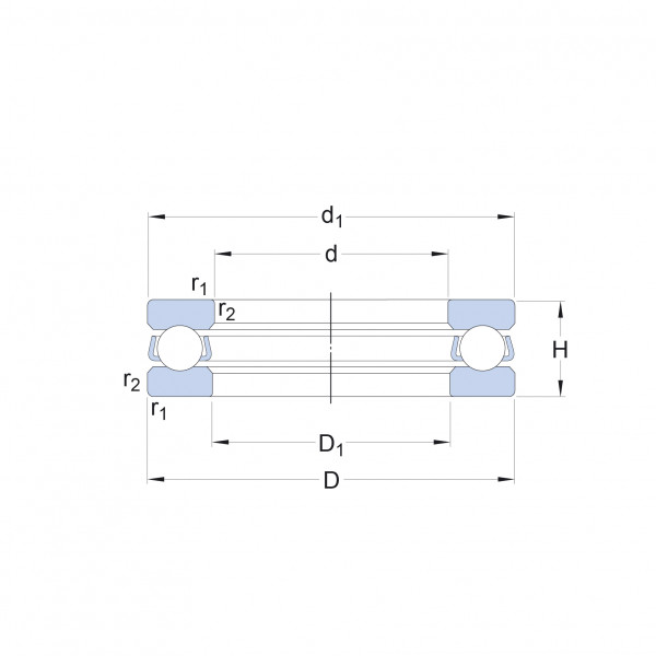 Подшипник 8330 Л (51330M) SLAVIA (Словакия)