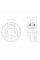 Підшипник PER.W208PPB5 PEER