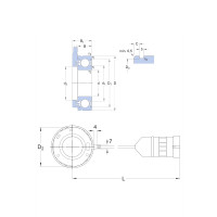 Підшипник BMD 6206/064S2/UA108A SKF
