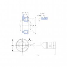 Подшипник BMD 6206/064S2/UA108A SKF