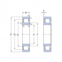 Підшипник NJ2207ECP SKF