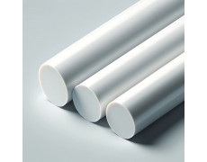 Стрижень 10 мм фторопластовий PTFE (білий)