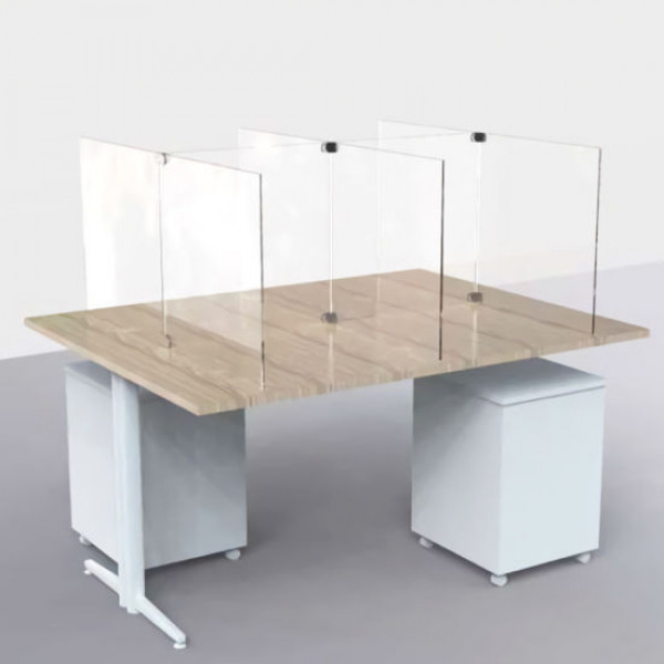 Перегородки на стіл з оргскла (акрілу)