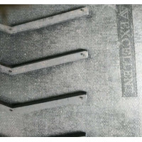 Стрічка на зерно метальник ЗМ-60 (похиле ребро) 400-4-2560мм.