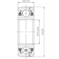 Підшипник GW 214 PPB3