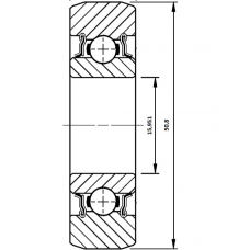 Подшипник 203 KRR3
