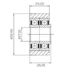 Підшипник AA 35638 (203 KYP2)