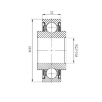 Подшипник 203 KRR2