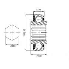 Подшипник 207 KRRB12