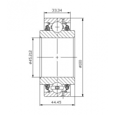 Підшипник GW 211 PP37
