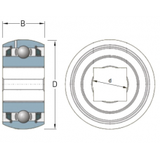 Підшипник GW 211 PPB3