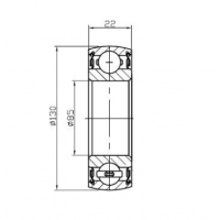 Подшипник SBX 1706 LLXC4/L738