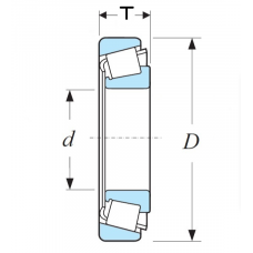 Підшипник  2007110 (32010)