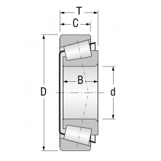 Підшипник  LM 48548/10