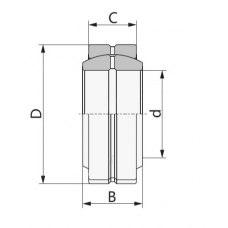 Підшипник ШСП-30 (GE 30 ES)