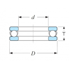 Підшипник 8213 (51213)